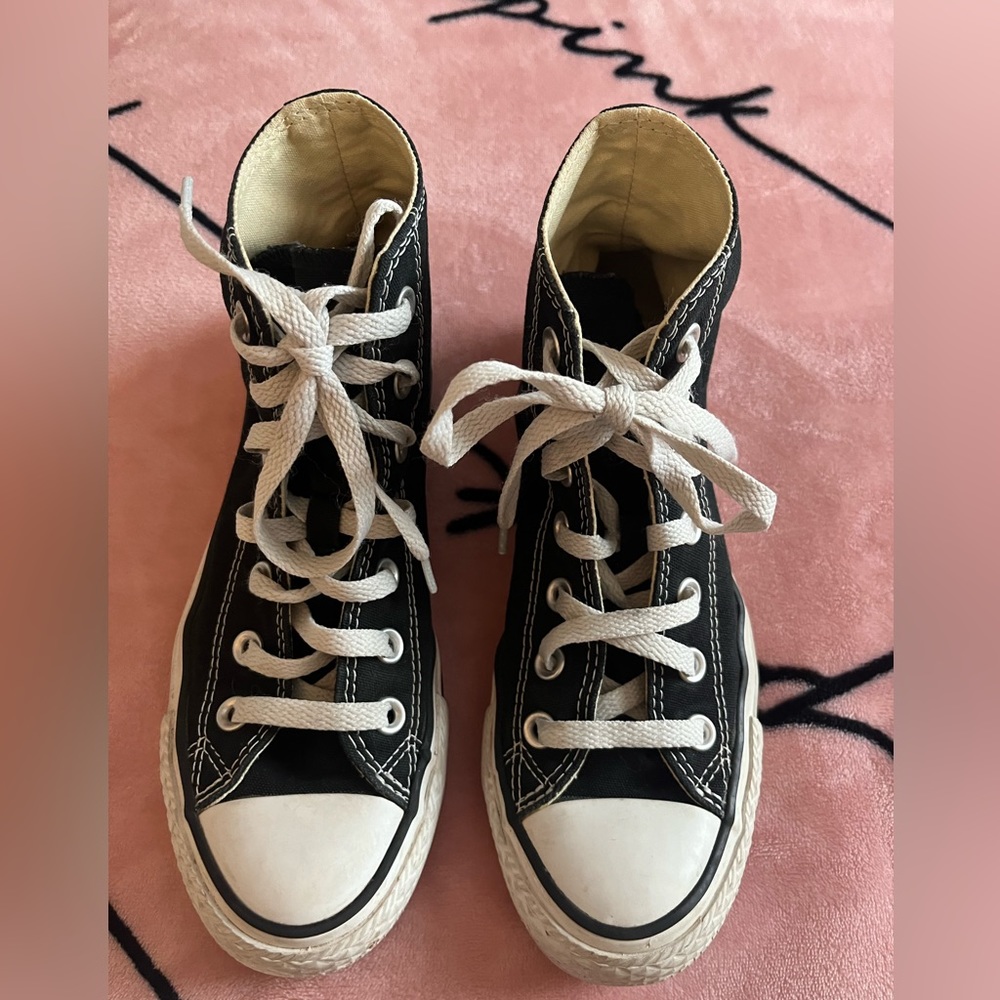 black converse , willing to negotiate price